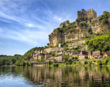 La Roche-Gageac en Dordogne
