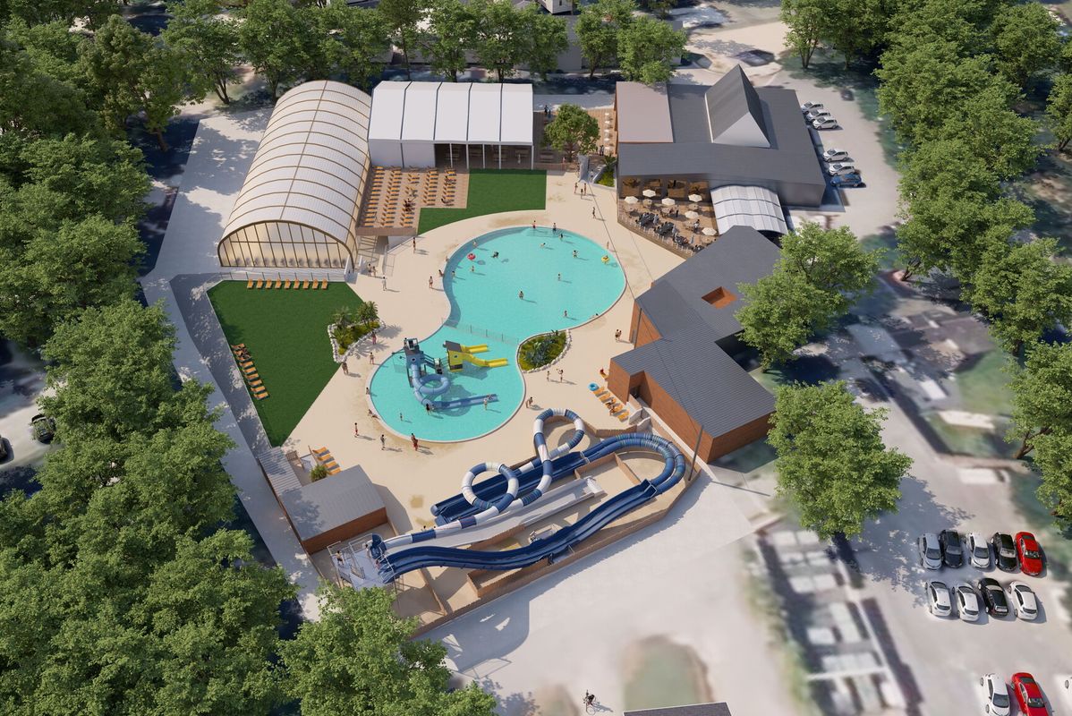 Nouveauté 2025 : nouvel espace aquatique !  - Camping Port de Plaisance, France, Bretagne, Benodet