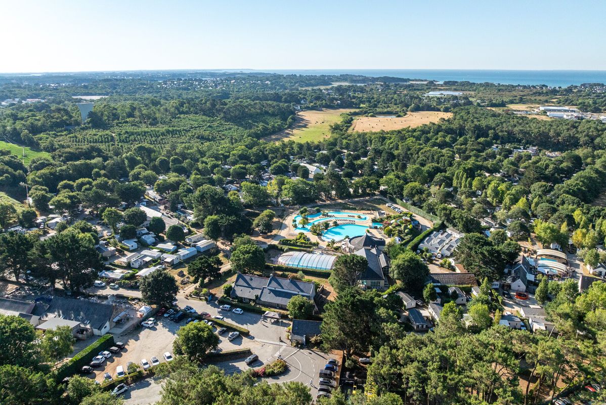 Campsite La Grande Métairie, France, Brittany