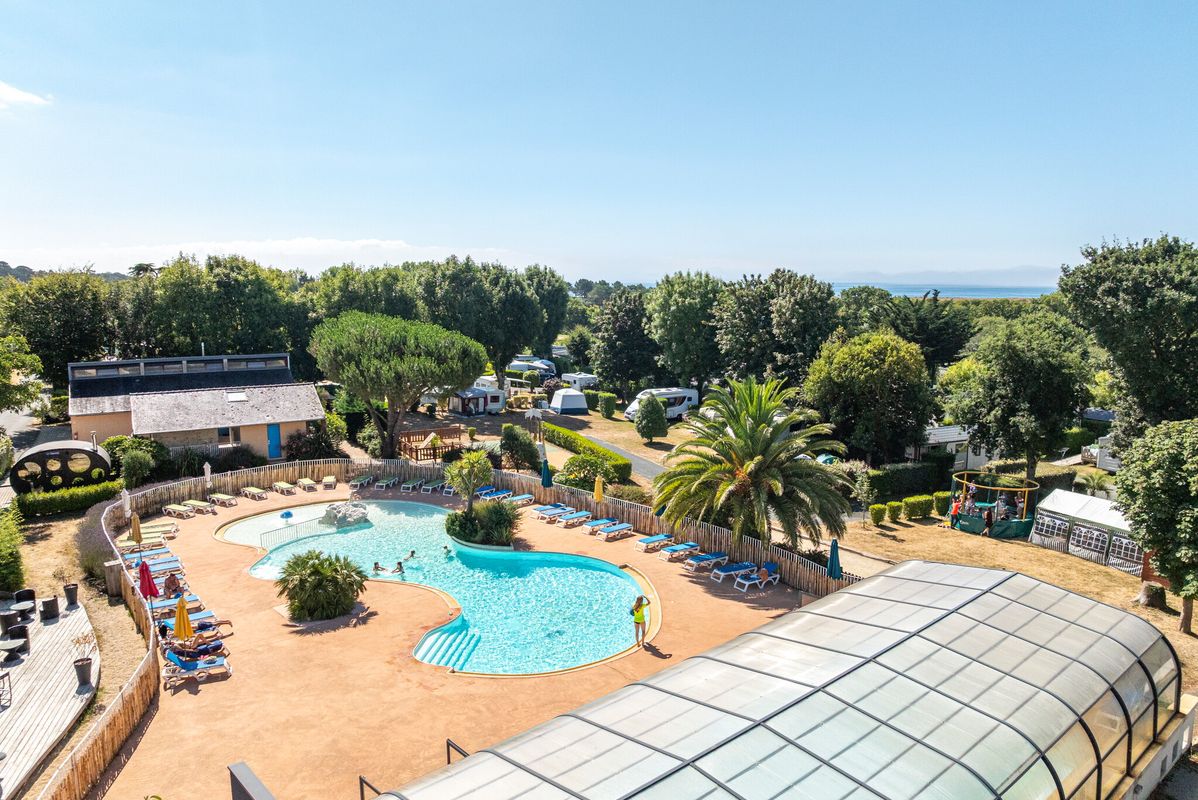 Campsite Le Helles, France, Brittany