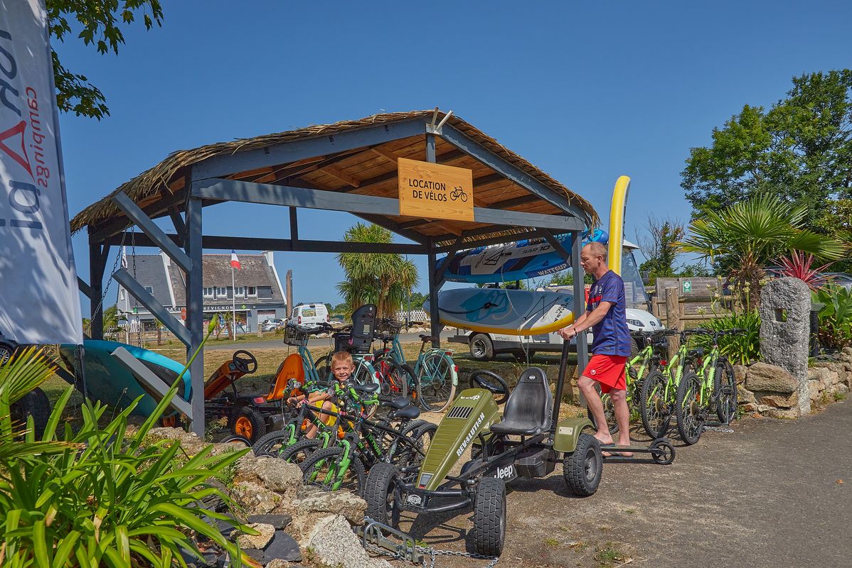 Camping Pommeraie de l'Océan, France, Bretagne, Tregunc