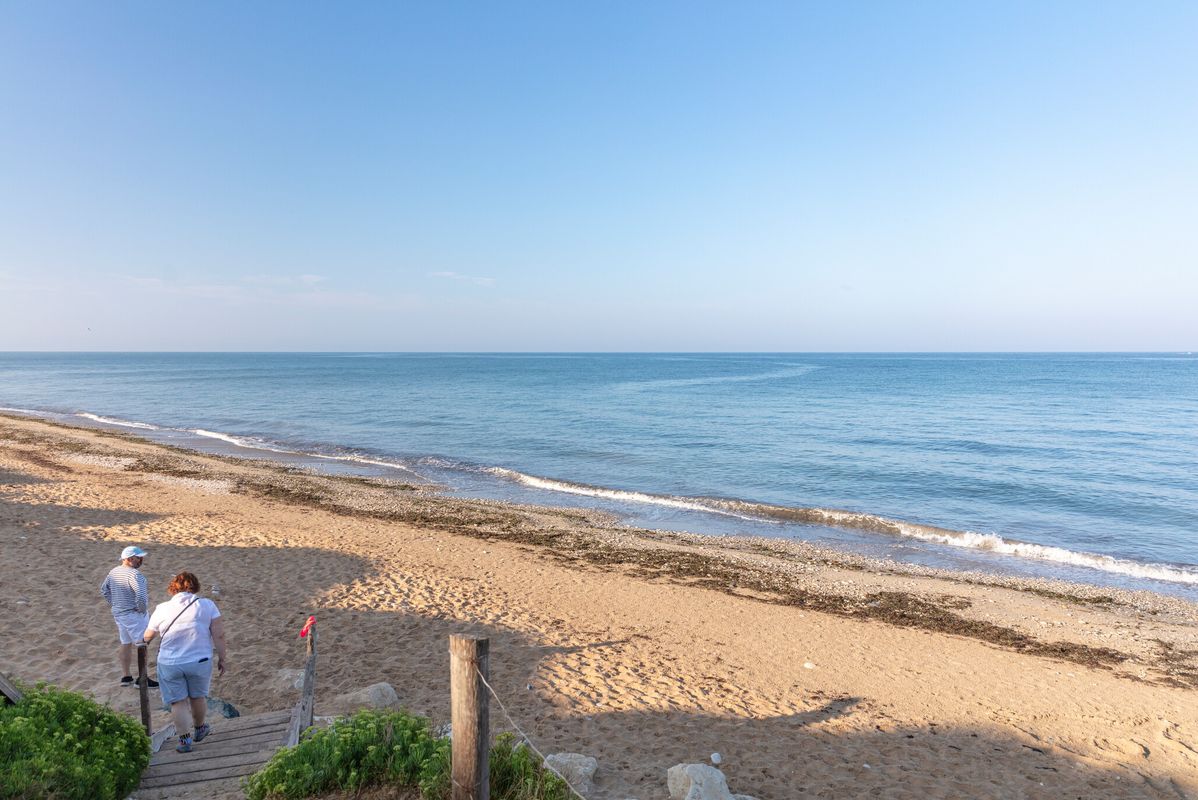 Accès direct à la plage depuis le camping ! - Camping La Côte Sauvage, France, Charente Maritime, Ile de Ré
