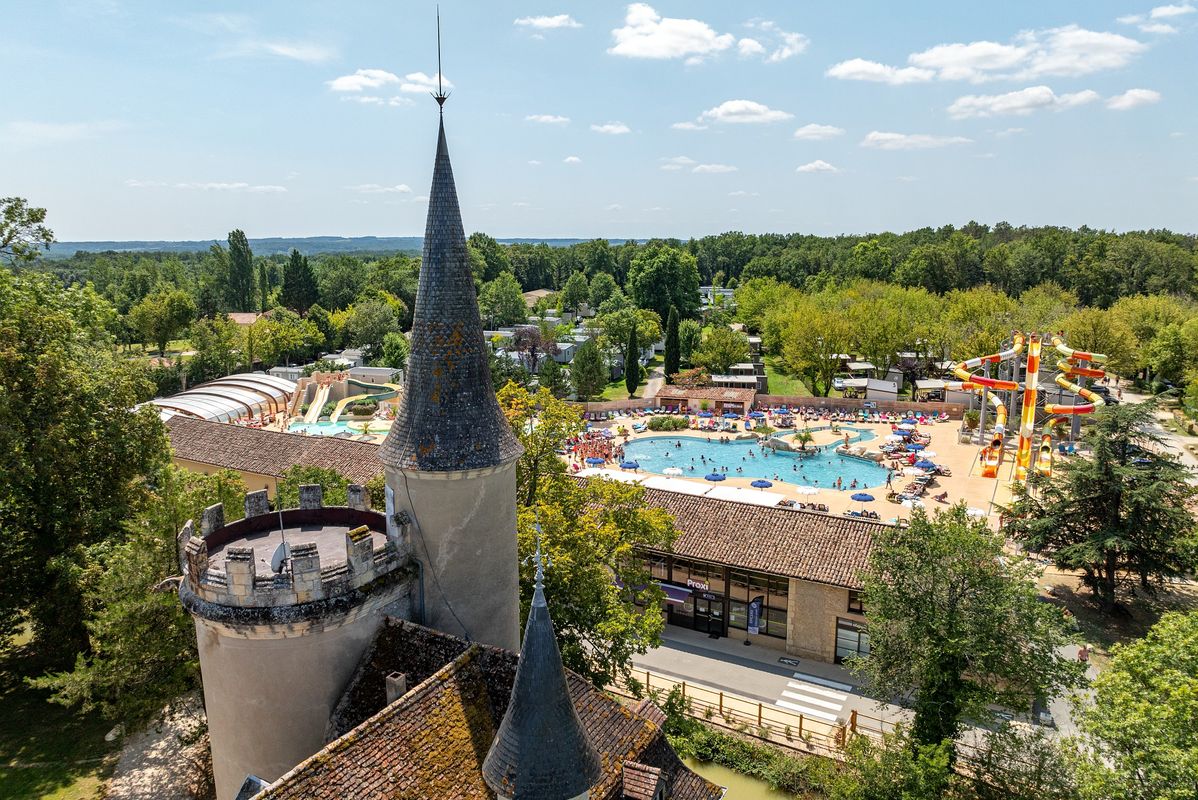Campingplatz Château de Fonrives, Frankreich, Dordogne - Périgord