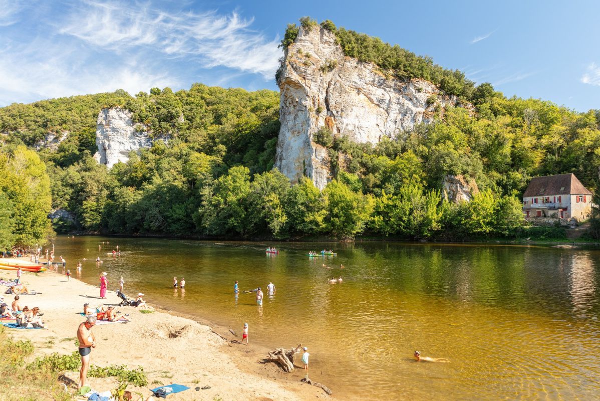 Campingplatz Domaine de Soleil Plage, Frankreich, Dordogne - Périgord