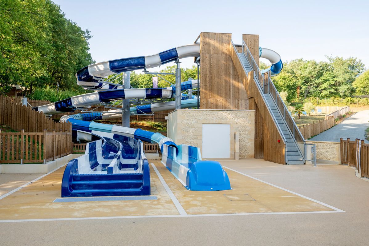 Nouveauté 2025 : profitez des toboggans pour plus de sensations fortes ! - Camping Saint Avit Loisirs, France, Dordogne - Périgord, St Avit de Vialard