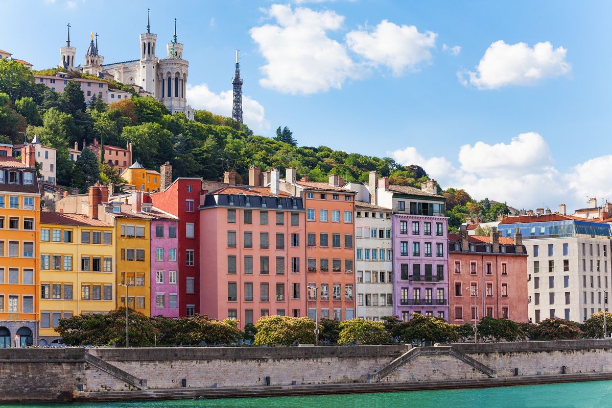 Le vieux Lyon à 80km du camping.  - Camping Château de Galaure, France, Drôme, Châteauneuf-de-Galaure