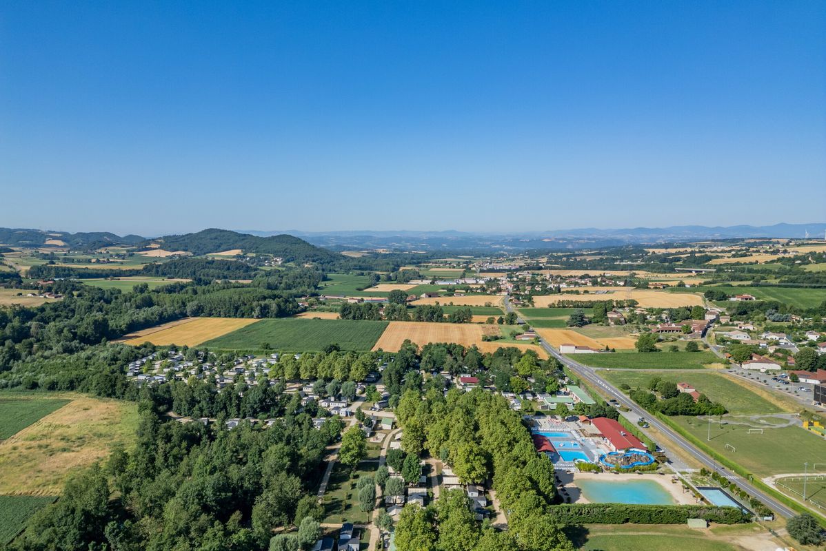 Camping Château de Galaure, France, Drôme, Châteauneuf-de-Galaure