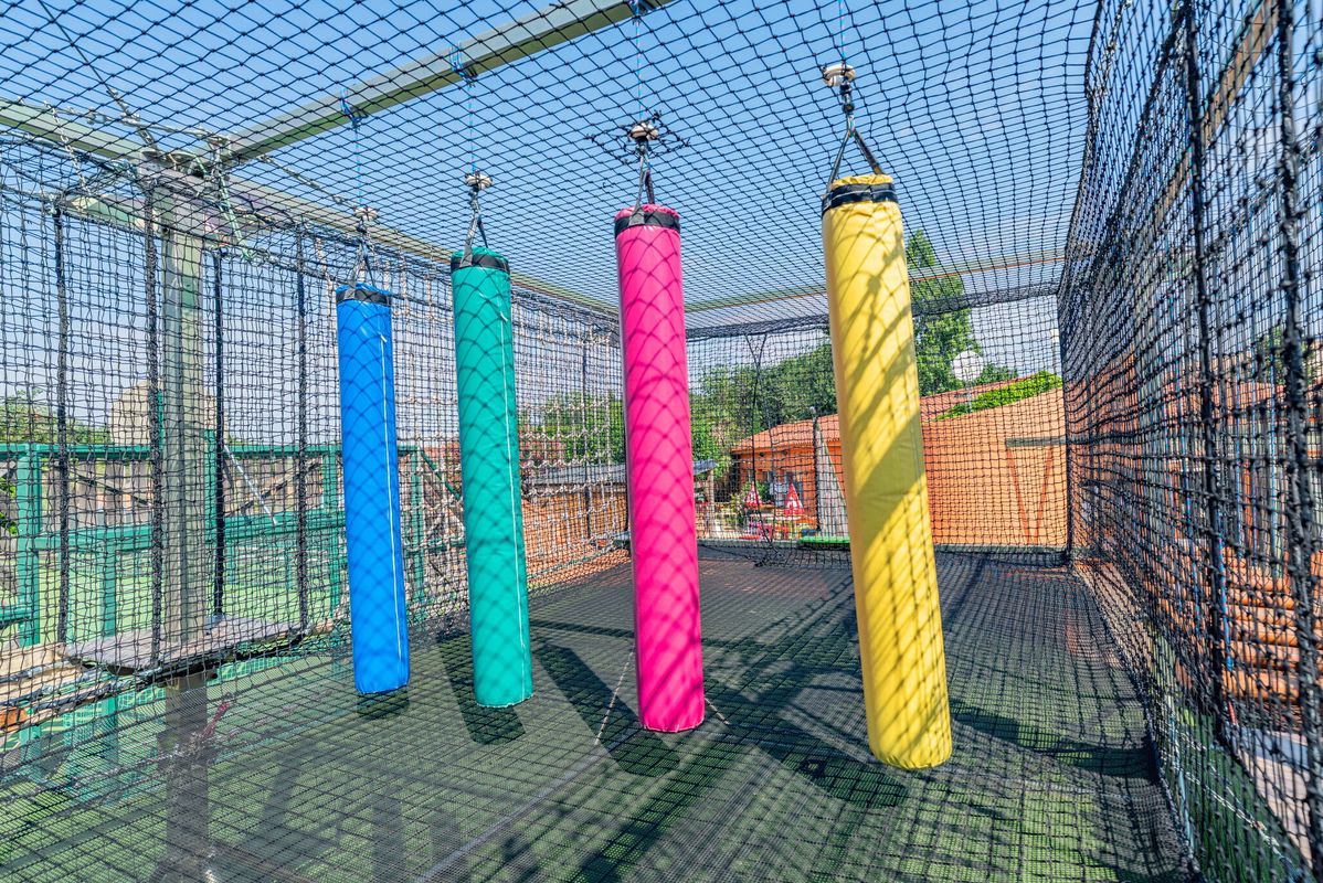 Nouvelle structure de jeux ! Travaux en cours soumis aux autorisations et aléas. - Camping Château de Galaure, France, Drôme, Châteauneuf-de-Galaure