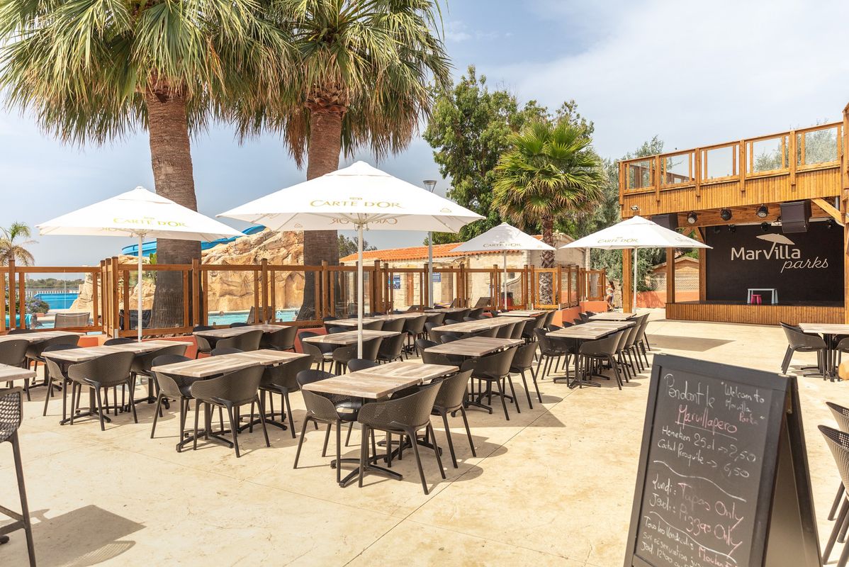 Espace rénové en 2023 - Camping La Presqu'Île du Barcarès, France, Languedoc Roussillon, Le Barcarès