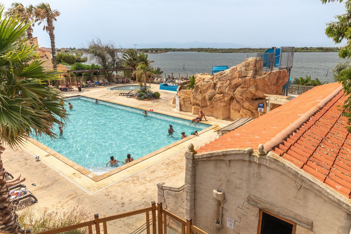 Espace aquatique rénové en 2023 - Camping La Presqu'Île du Barcarès, France, Languedoc Roussillon, Le Barcarès