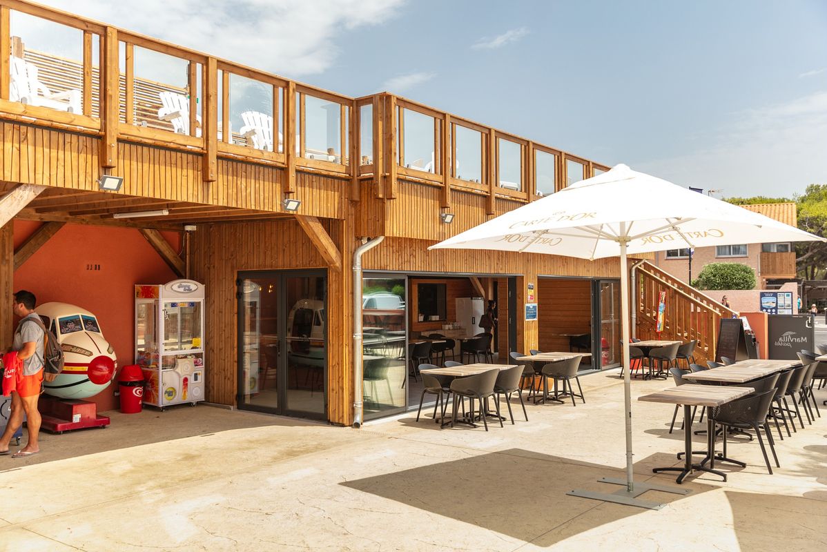 Espace rénové en 2023 - Camping La Presqu'Île du Barcarès, France, Languedoc Roussillon, Le Barcarès