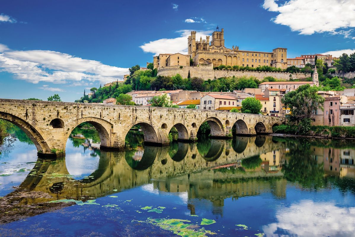 Vieux Pont de Béziers - Camping Le Castellas, France, Languedoc Roussillon, Sète