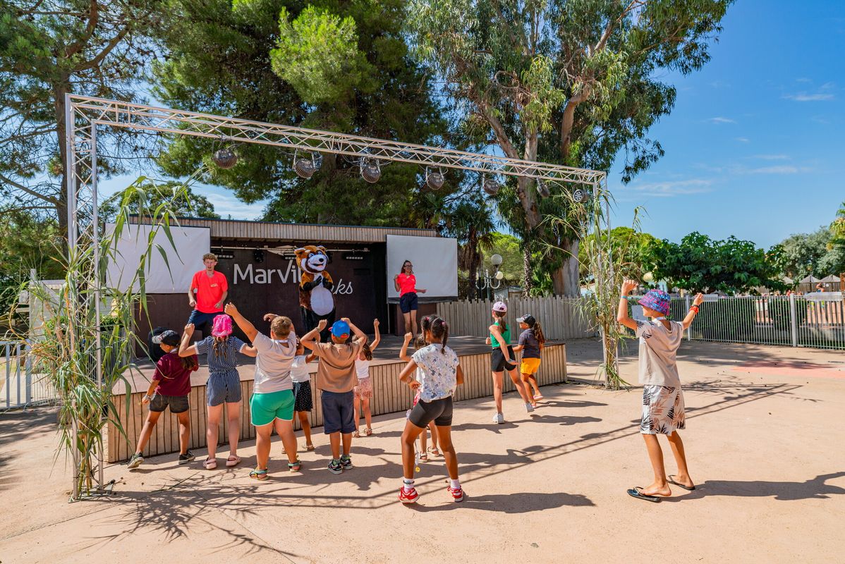 Campsite La Palmeraie, France, Languedoc Roussillon