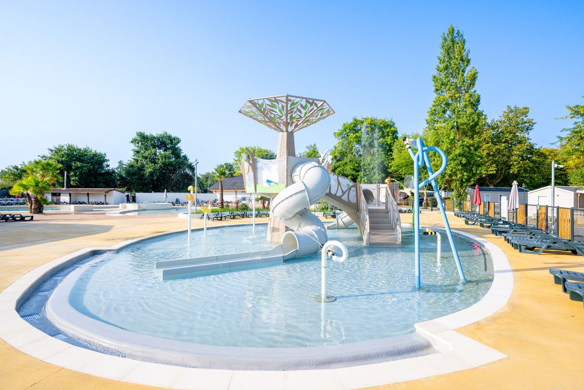 Nouveauté 2025 : Toboggans aquatiques et aire de jeux !   - Camping Rivages des Landes, France, Les Landes, Aureilhan