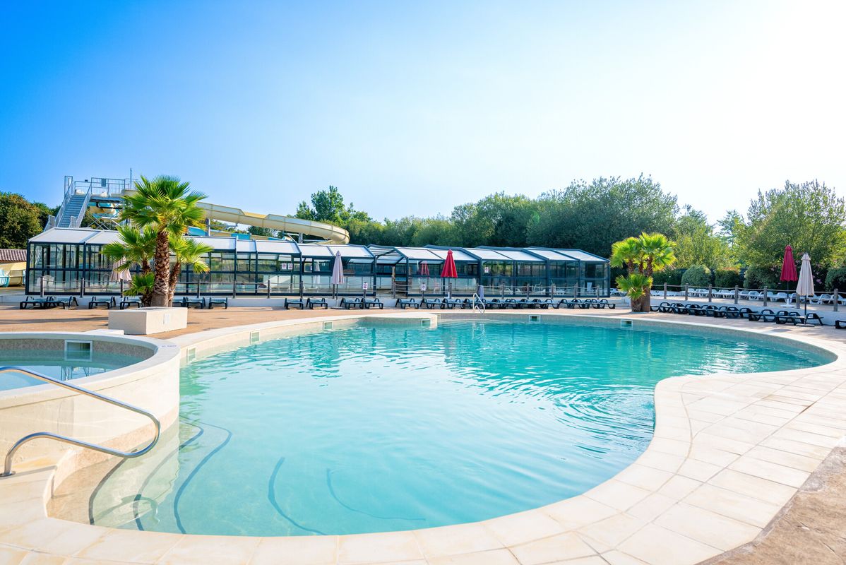 Nouveauté 2025 : Toboggans aquatiques et aire de jeux !   - Camping Rivages des Landes, France, Les Landes, Aureilhan