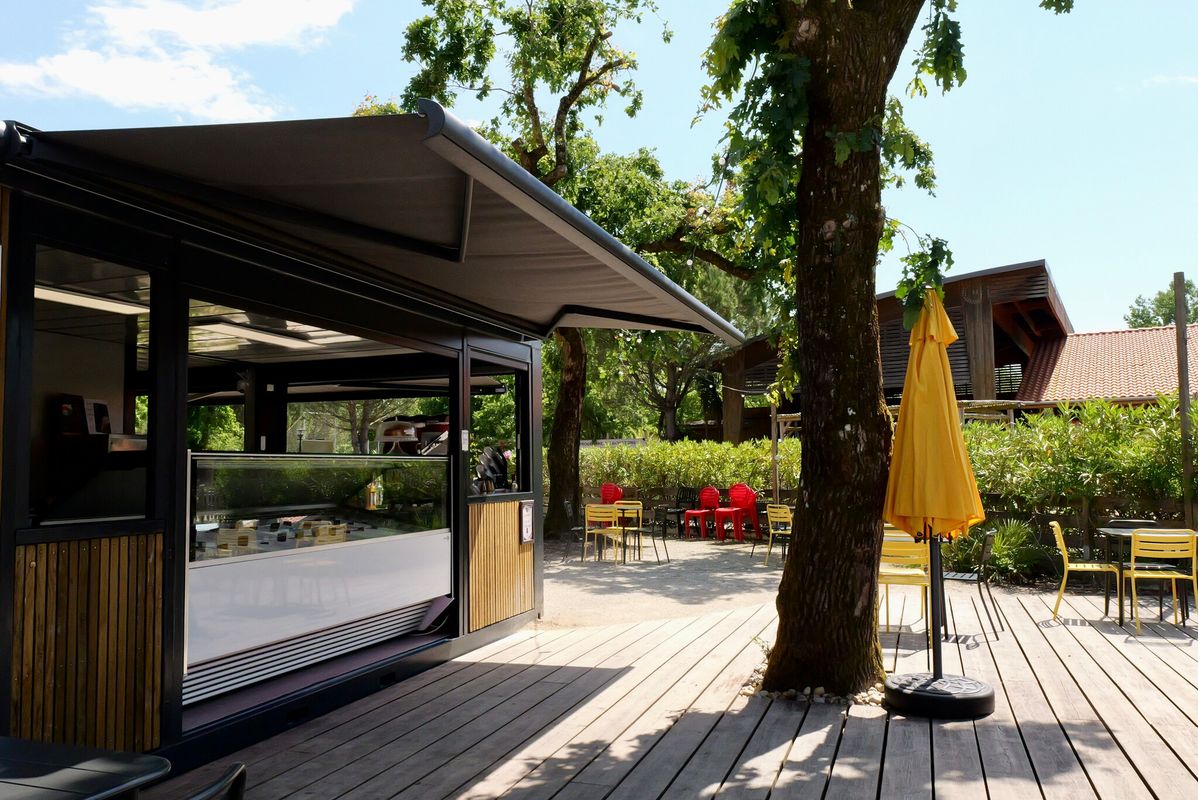 Nouveauté 2025 : découvrez notre nouvel espace pour une pause fraîcheur pleine de confort !  - Camping Mayotte Vacances, France, Les Landes, Biscarrosse