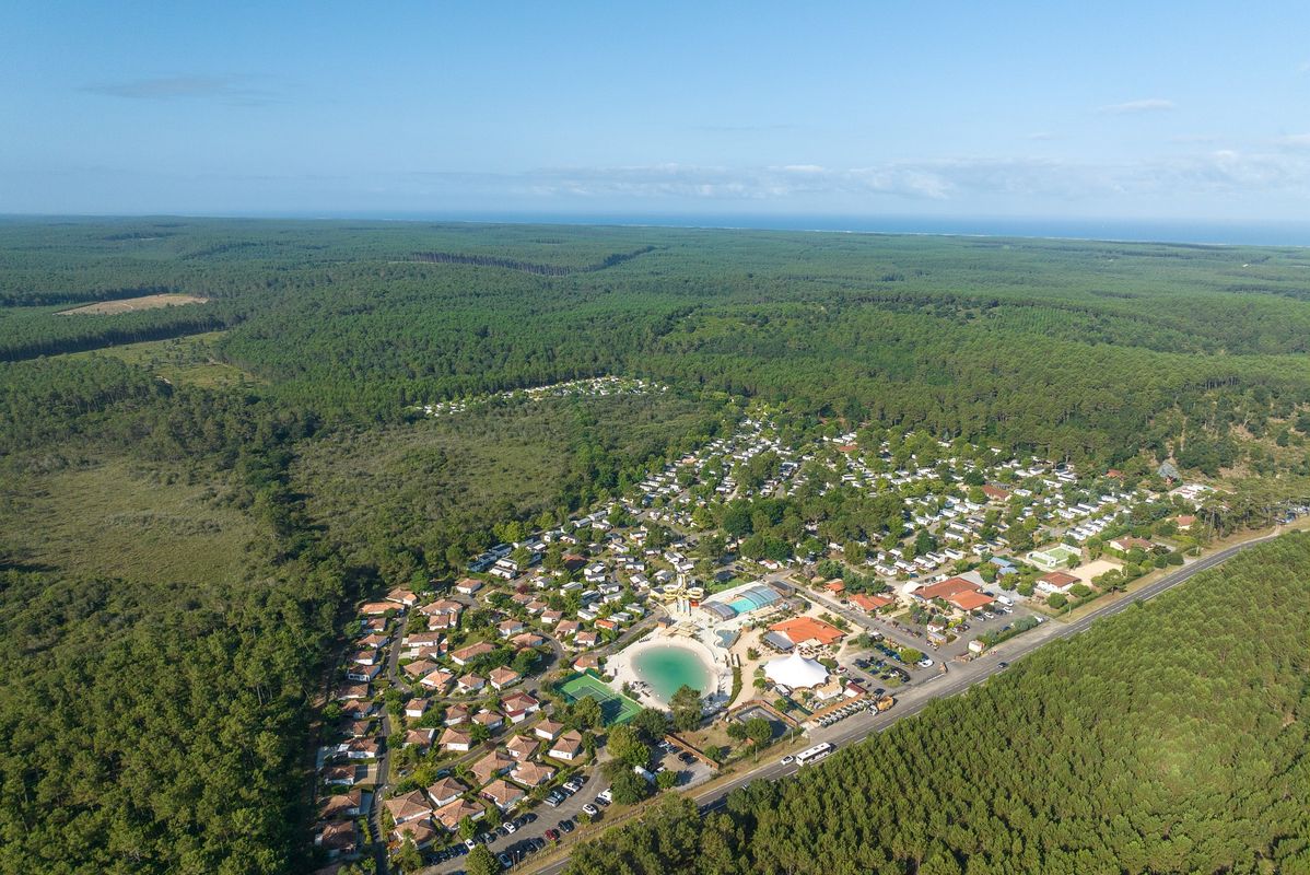 Campingplatz Les Vignes, Frankreich, Landes, Lit-et-Mixe