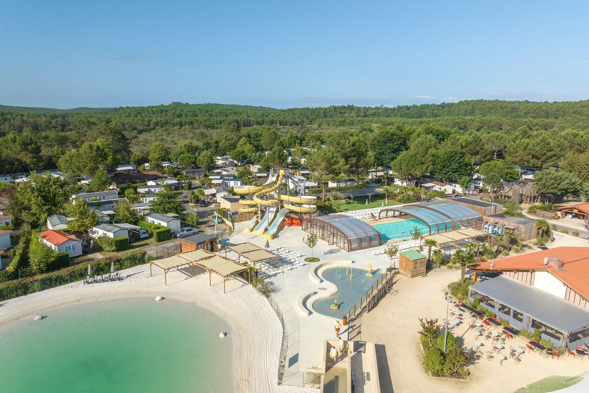 Campingplatz Les Vignes, Frankreich, Landes, Lit-et-Mixe