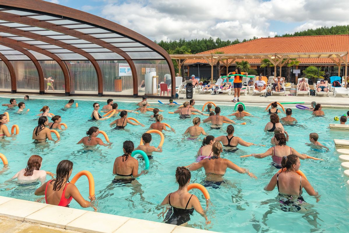 Campingplatz Les Vignes, Frankreich, Landes, Lit-et-Mixe