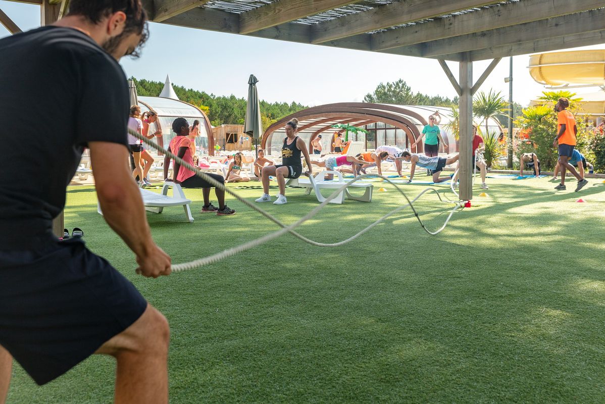 Campingplatz Les Vignes, Frankreich, Landes, Lit-et-Mixe