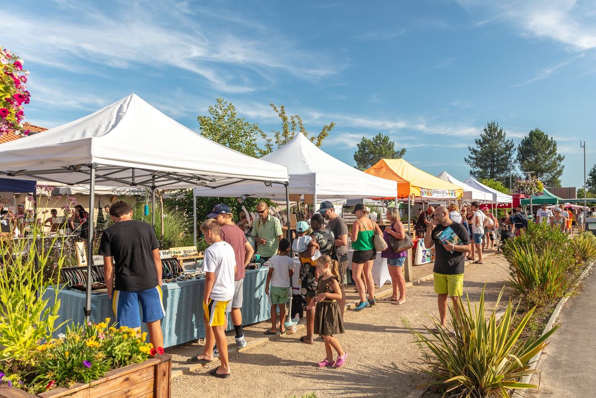 Campsite Les Vignes, France, Landes, Lit-et-Mixe