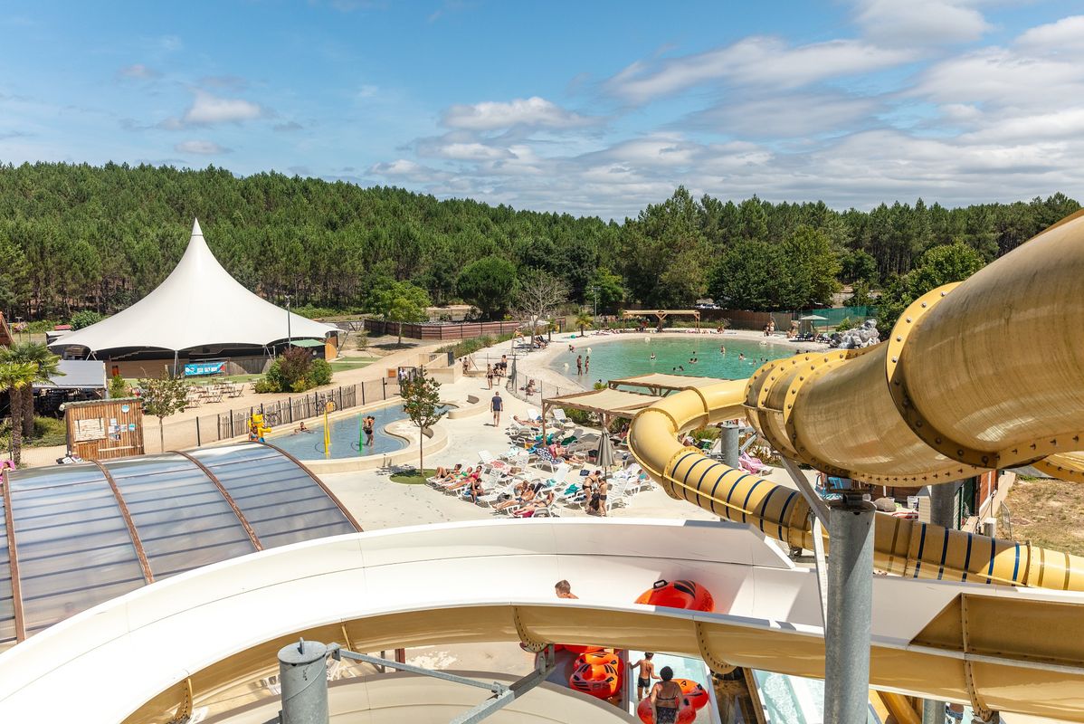 Campingplatz Les Vignes, Frankreich, Landes, Lit-et-Mixe