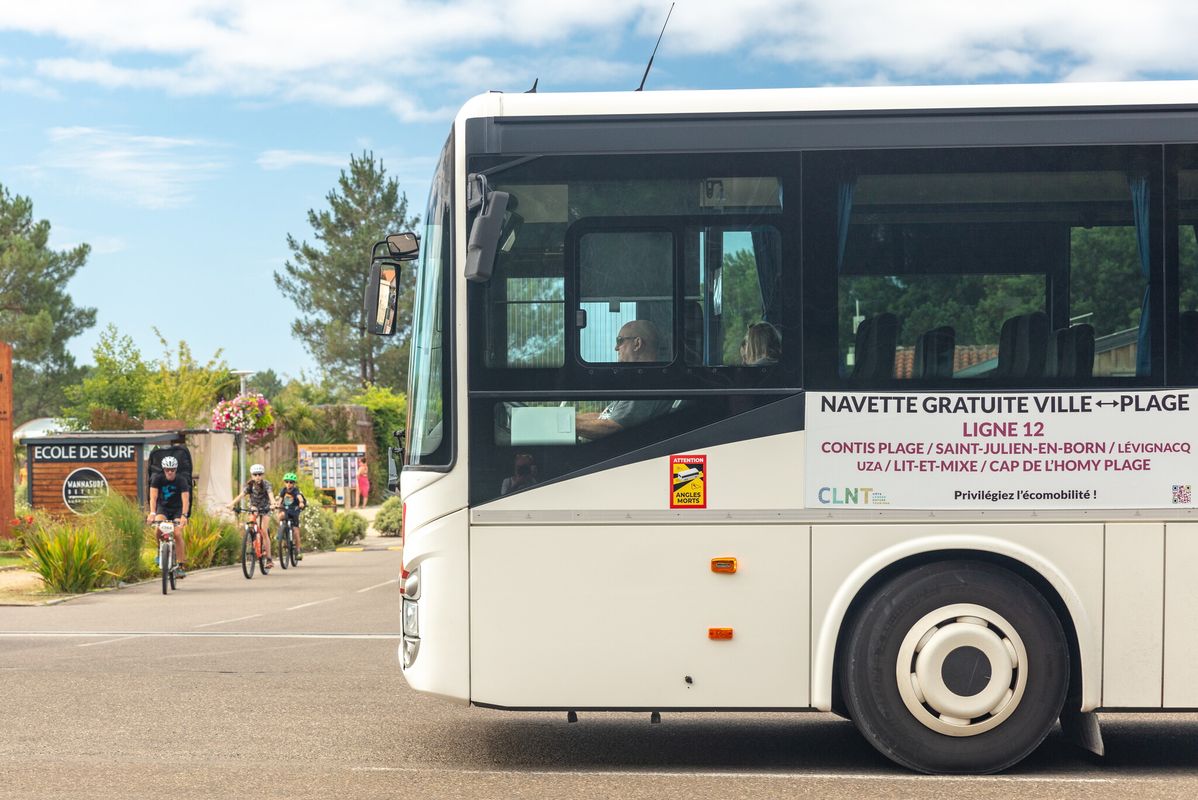 Campsite Les Vignes, France, Landes, Lit-et-Mixe