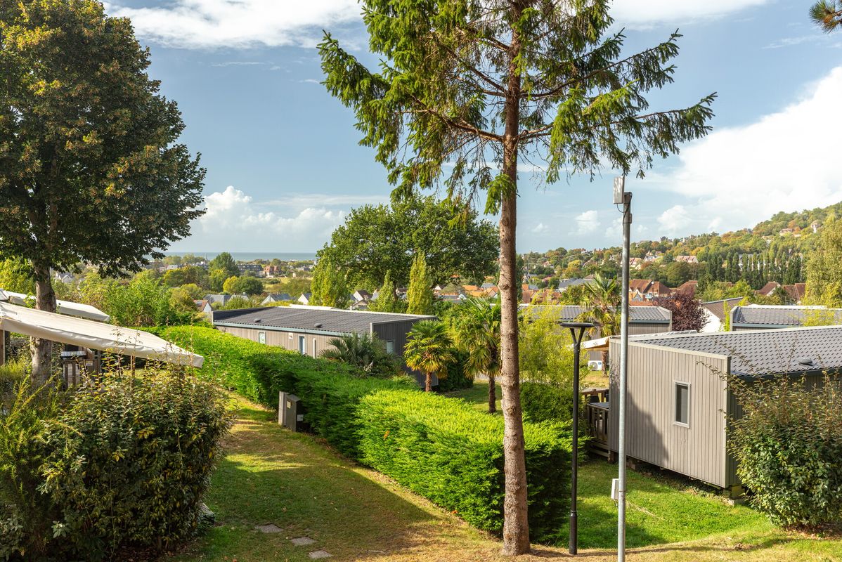 Camping La Vallée, France, Normandie, Houlgate