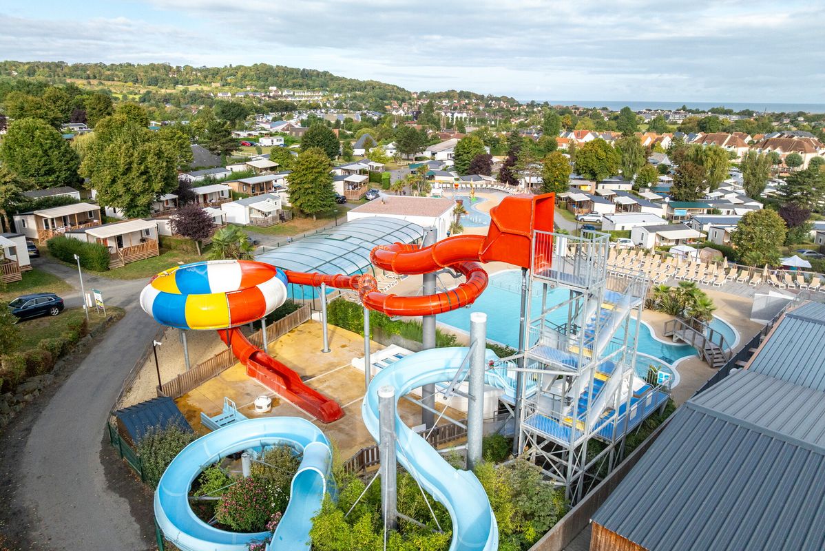 Campingplatz La Vallée, Frankreich, Normandie
