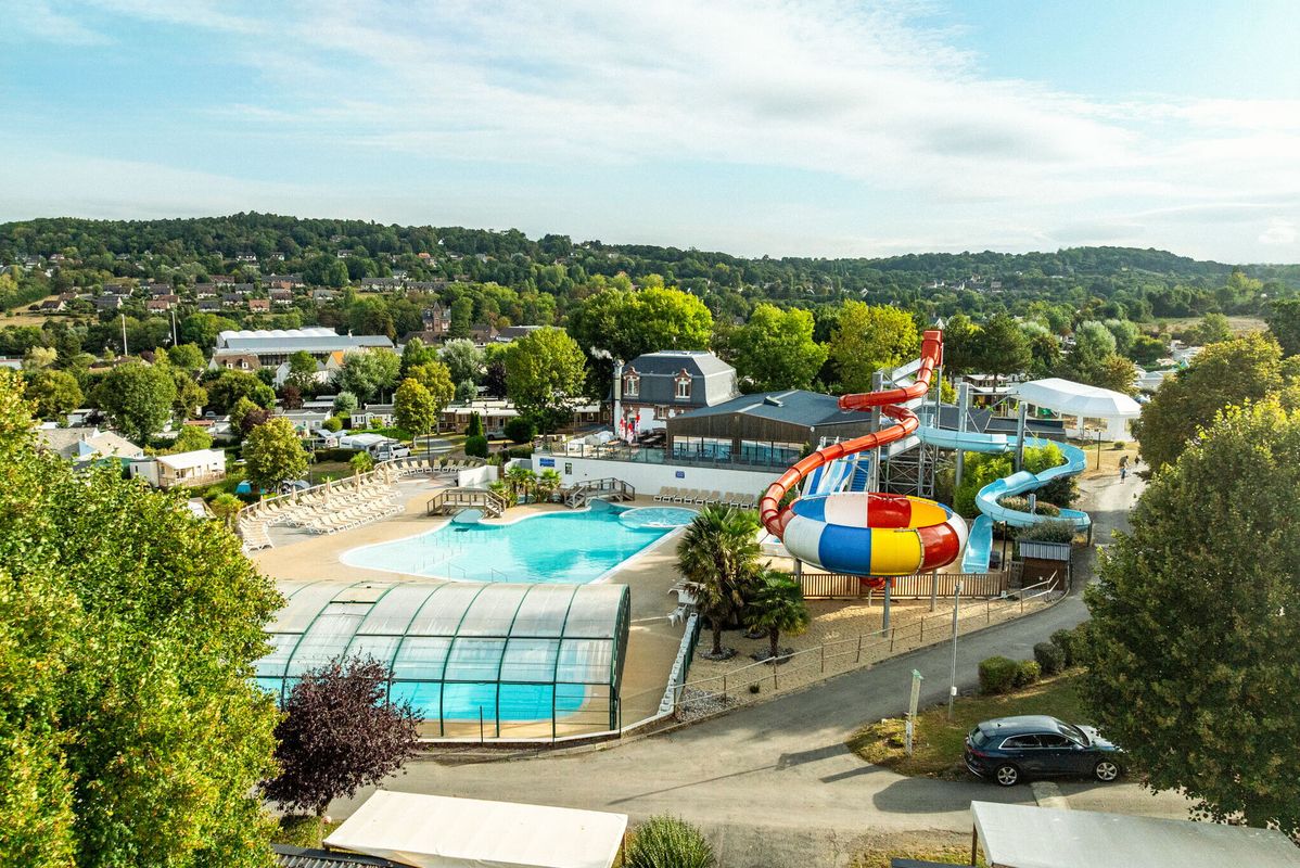Campingplatz La Vallée, Frankreich, Normandie