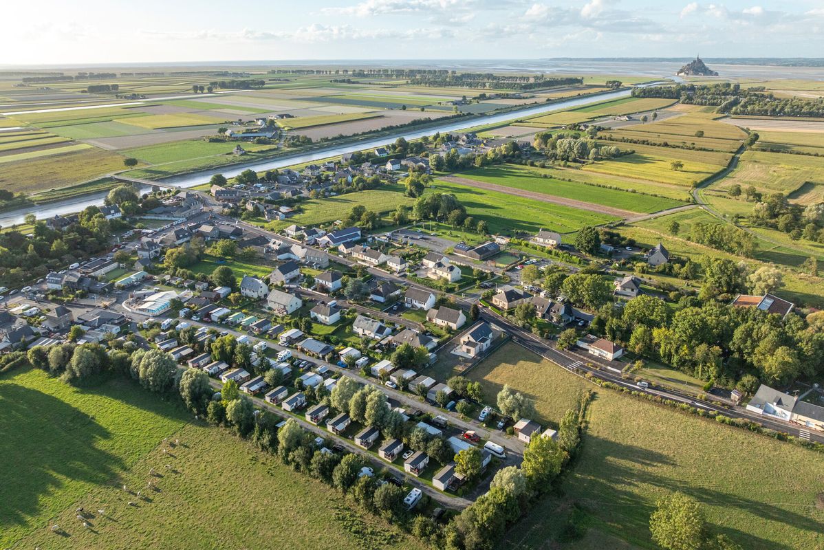 Camping Les Pommiers du Mont Saint Michel, France, Normandie, Mont Saint Michel