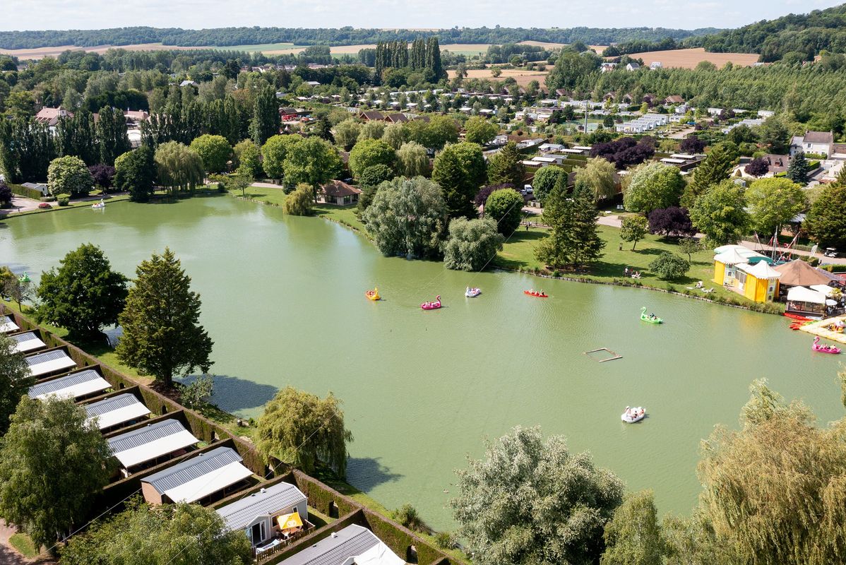 Camping La Croix du Vieux Pont, France, Picardie, Berny-Rivière