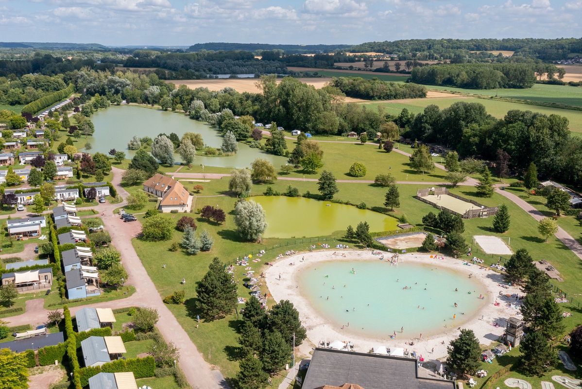 Camping La Croix du Vieux Pont, France, Picardie, Berny-Rivière