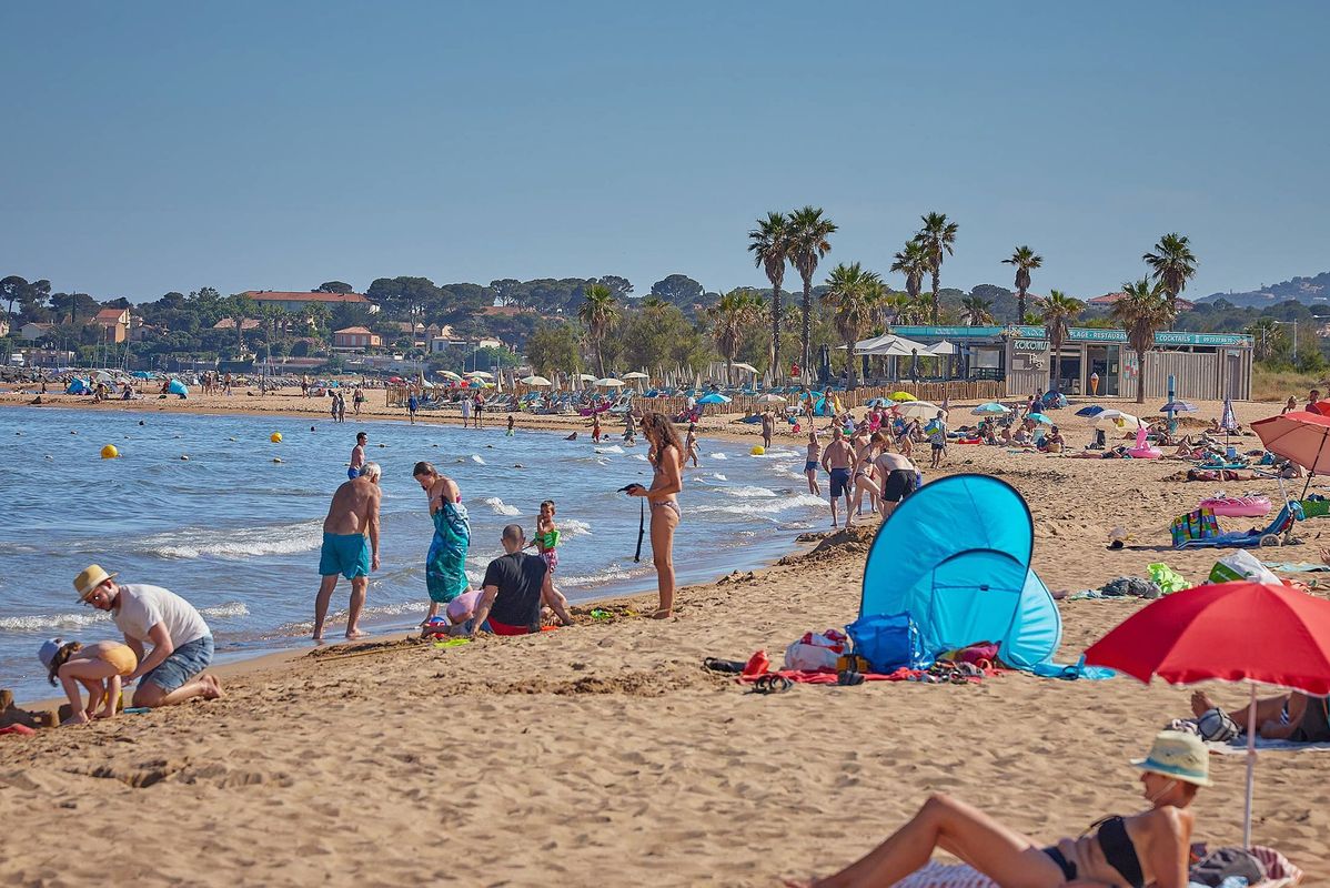 Campsite La Plage d'Argens, France, Provence French Riviera