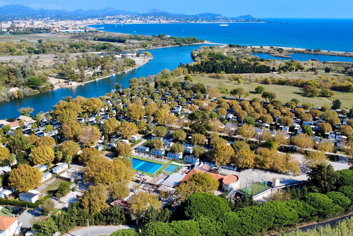 Campsite La Plage d'Argens, France, Provence French Riviera