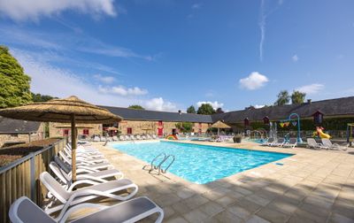 Camping Domaine du Logis, France, Bretagne, La Chapelle-aux-Filtzméens