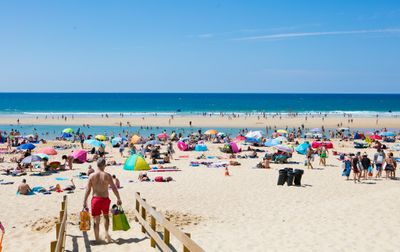 Accès privilégié à la plage qui se situe à 2,5km du camping ! - Camping Lou Pignada, France, Les Landes, Messanges