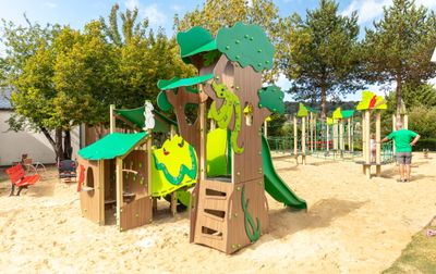 Campsite La Vallée, France, Normandy