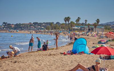 Campingplatz La Plage d'Argens, Frankreich, Provence Côte d'Azur